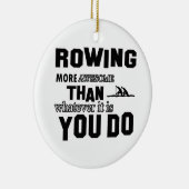 より素晴らしいの漕艇 セラミックオーナメント (右)