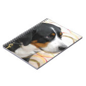 より素晴らしいスイス山犬のノート ノートブック (左側)