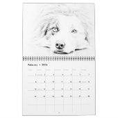 より素晴らしいスイス山犬 カレンダー (2月 2026)