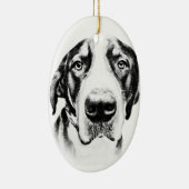 より素晴らしいスイス山犬 セラミックオーナメント (右)