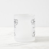 より素晴らしい愛カスタムのマグ フロストグラスマグカップ (中央)