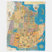 "より素晴らしい! "ロサンゼルスおよび米国 フリースブランケット (正面)