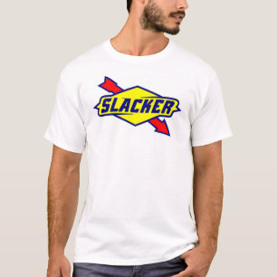 より緩い印のロゴのパロディのTシャツ Tシャツ