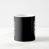 より良いための危険信号 コーヒーマグカップ (中央)