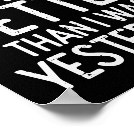 より良いジムのモチベーションにコミットトレーニングW ポスター (角)