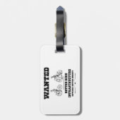 より良いバイクインフラストラクチャを求めている ラゲッジタグ (裏面縦)