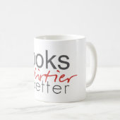 より良いマグカップを汚す本 コーヒーマグカップ (正面右)