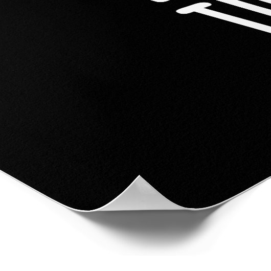 より良いラテは決おもしろいしてコーヒーパン暗いBG ポスター (角)