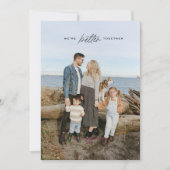 より良い一緒にクリスマスカード 招待状 (正面)