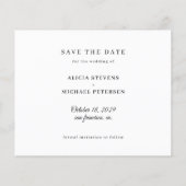 より良い一緒に写真結婚式の日付を保存 (裏面)