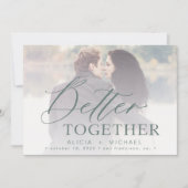 より良い一緒に結婚スクリプトの写真の日付を保存 セーブザデート (正面)