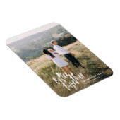 より良い一緒モダンにスクリプミニマルト写真 マグネット (右側)