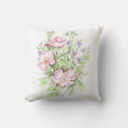 より良い世界のデザインオン装飾用クッション クッション (正面)