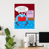 より良い世界を夢見る ポスター (ホームオフィス)