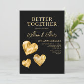 より良い二人 50周年結婚記念日 招待状 (スタンド正面)