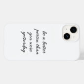 より良い人であるiPhoneケース Case-Mate iPhoneケース (裏面 (横))