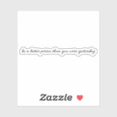 より良い人のビニールカスタムカットのシールである シール (シート)