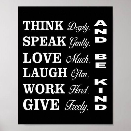 より良い人間行動ポスター ポスター (正面)