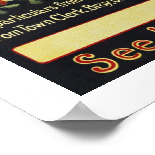 より良い休暇を取るために～を叱る ポスター (角)