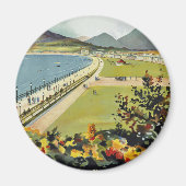 より良い休暇を取るために~を叱る マグネット (正面)