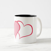 より良い半分の彼女+彼女(1/2) ツートーンマグカップ (正面右)