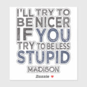 より良い名前をカスタムする シール (シート)