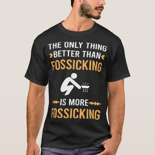 より良い宝探し Fossick Tシャツ (正面)