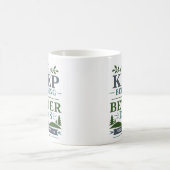 より良い日々を信じて 現代のクリスチャン コーヒーマグカップ (中央)