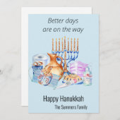 より良い日が途中ハヌカー2021 シーズンカード (正面/裏面)