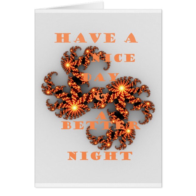 より良い日とより良い夜を過ごす (正面)