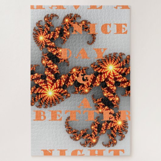 より良い日とより良い夜を過ごす ジグソーパズル (縦)