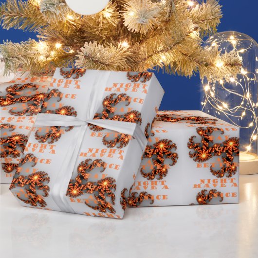 より良い日とより良い夜を過ごす ラッピングペーパー (クリスマス)