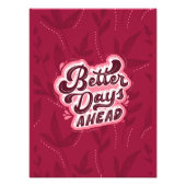 より良い日を前に – 明日は良い日になる フォトプリント            (正面)