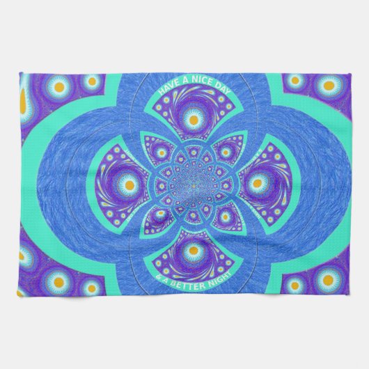 より良い日を過ごす キッチンタオル (横)