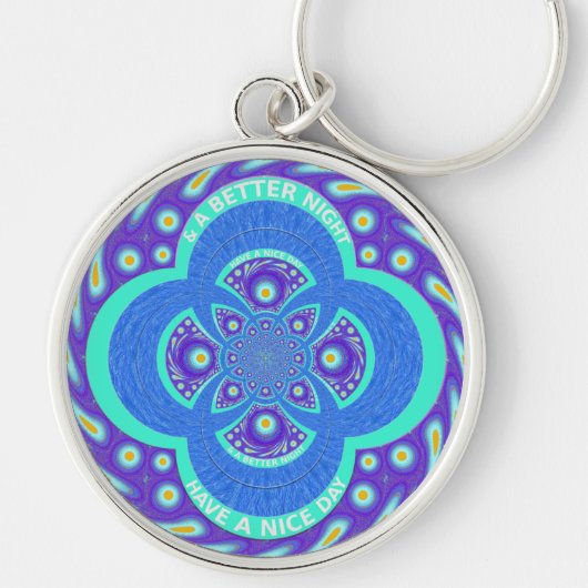 より良い日を過ごす キーホルダー (正面)