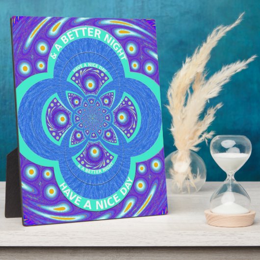 より良い日を過ごす フォトプラーク (側面)