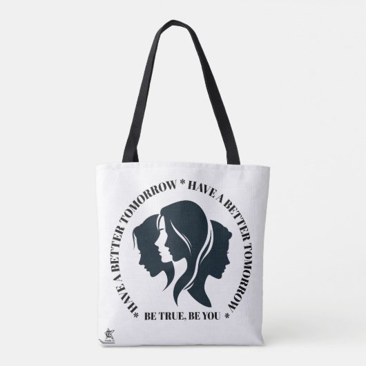 より良い日スタイル トートバッグ (裏面)