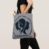 より良い日スタイル トートバッグ (クローズアップ)