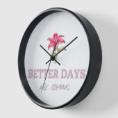 より良い日来は 壁時計 (傾斜)