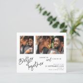 より良い2つの写真QRコード日救付 (スタンド正面)