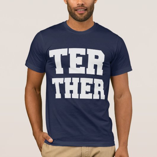 より良く一緒に - ホワイト -.png tシャツ (正面)