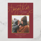 より良く一緒に | 箔シーズンカード (正面)