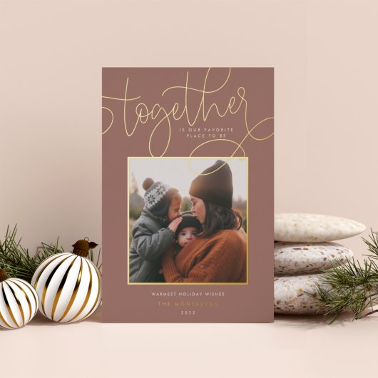 より良く一緒に | 箔シーズンカード