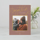 より良く一緒に | 箔シーズンカード (立ち正面)