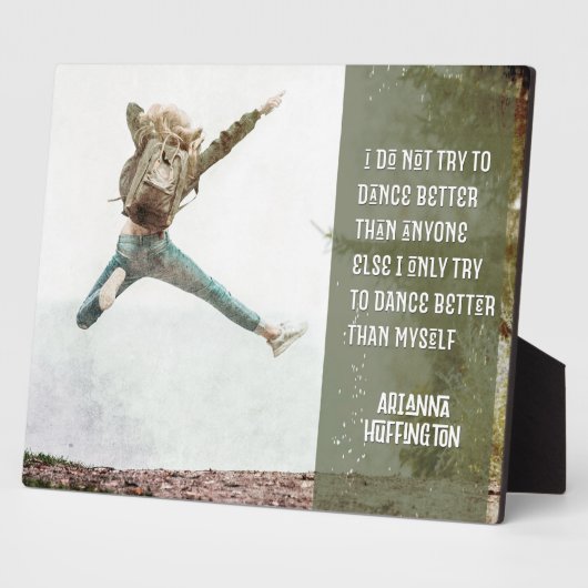 より良く踊る フォトプラーク (側面)