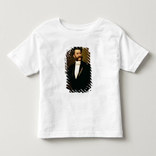 より若いのヨハンStrauss 1888年 トドラーTシャツ (正面)