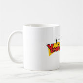 より若い足のマグ コーヒーマグカップ (左)