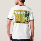 より若い Tシャツ (裏面フル)