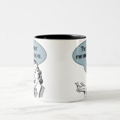 より薄い私もっとスマイル ツートーンマグカップ (中央)