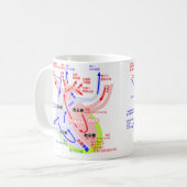 より詳しいハートの日本人 コーヒーマグカップ (正面左)